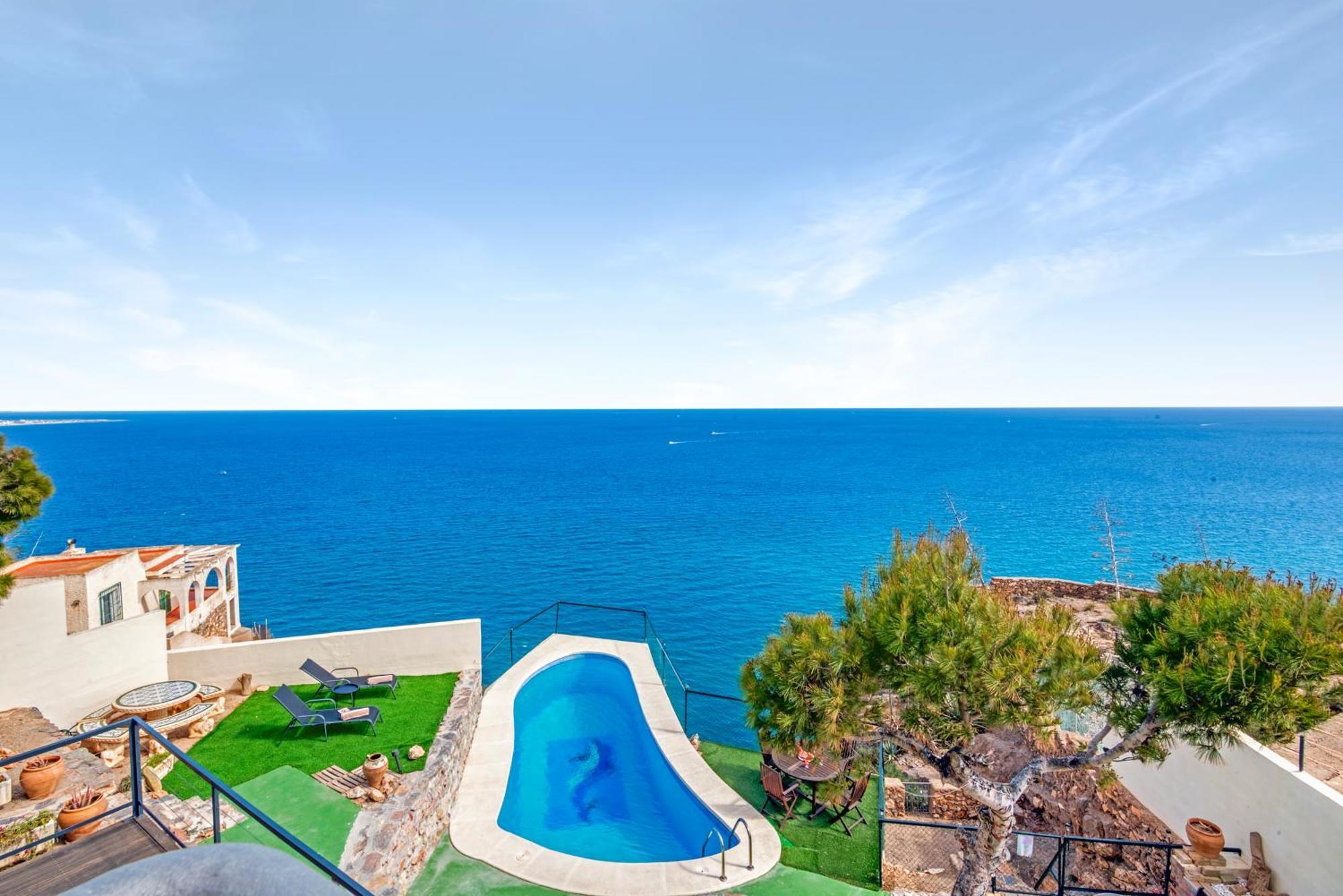 Villa Infinity Sea Views I Pool I Bbq I Jacuzzi Almería Exterior foto